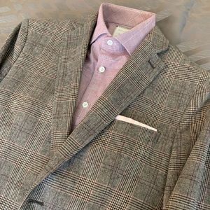 Glen plaid Banana Republic blazer